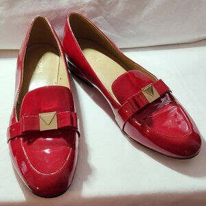 Michael by Michael Kors low heel pumps sz 7 M red patent GUC